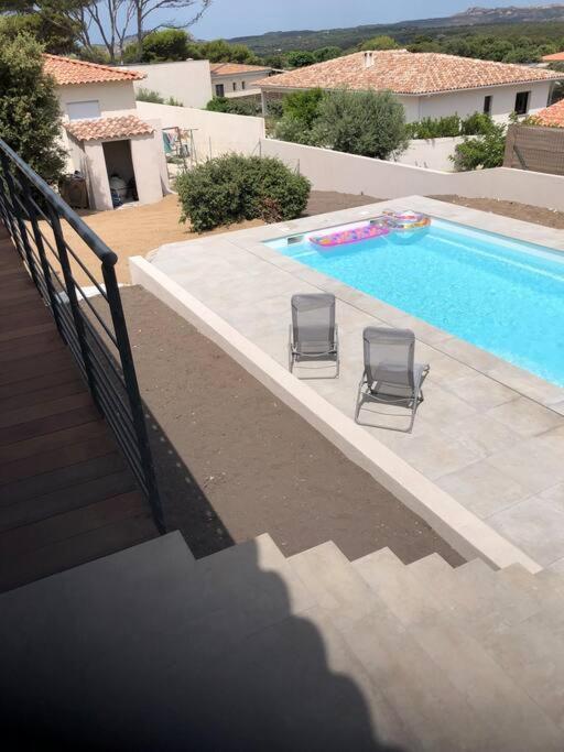 Villa Neuve Avec Piscine Bonifacio  Exterior photo